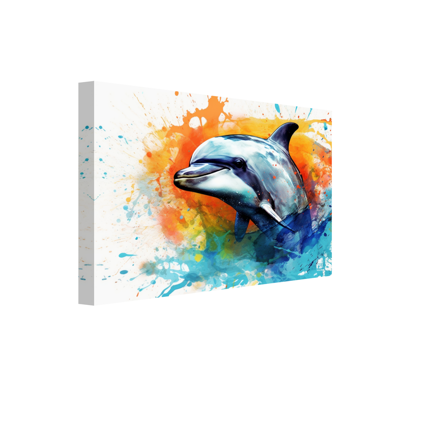 Dolphin dolphin pop art (FISH24)