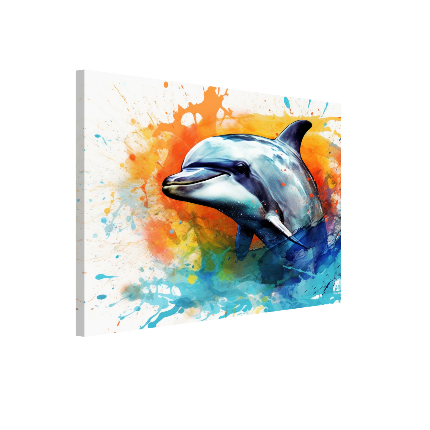 Dolphin dolphin pop art (FISH24)