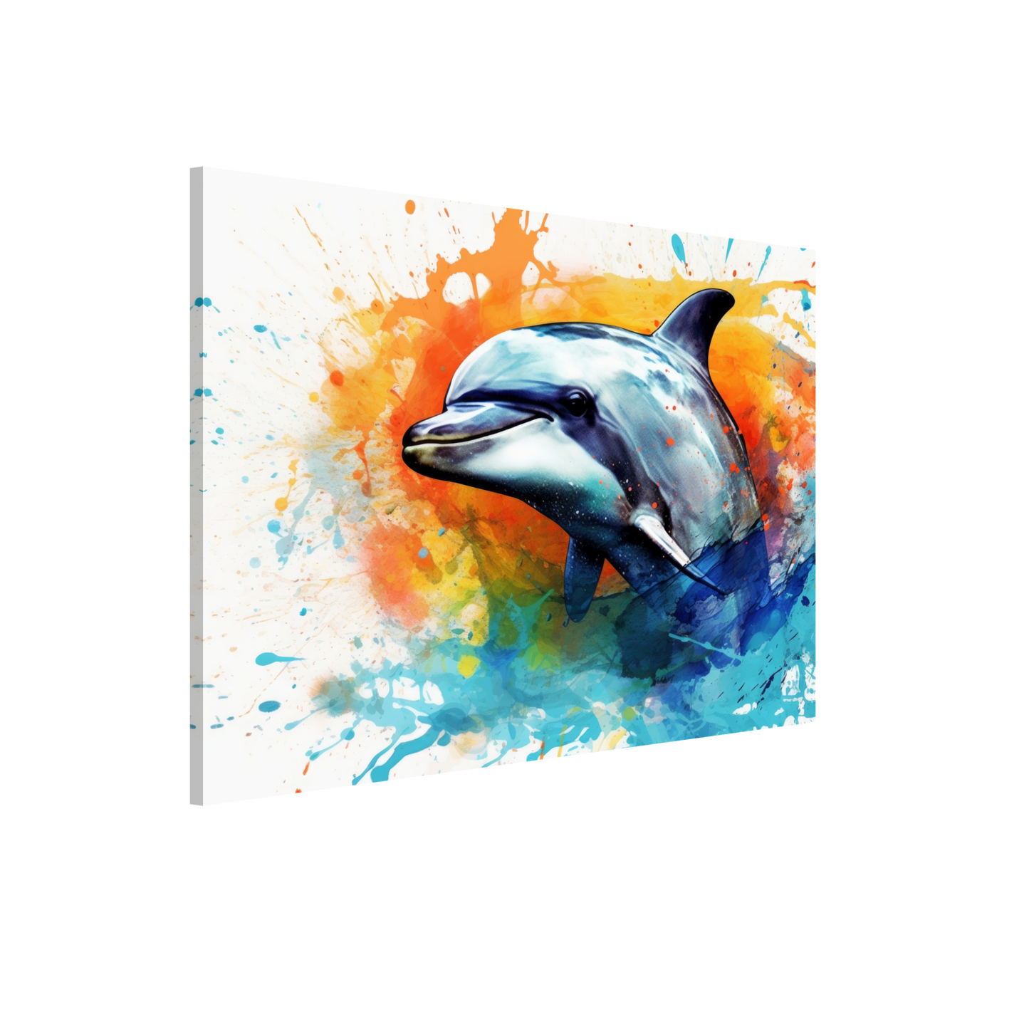 Dolphin dolphin pop art (FISH24)