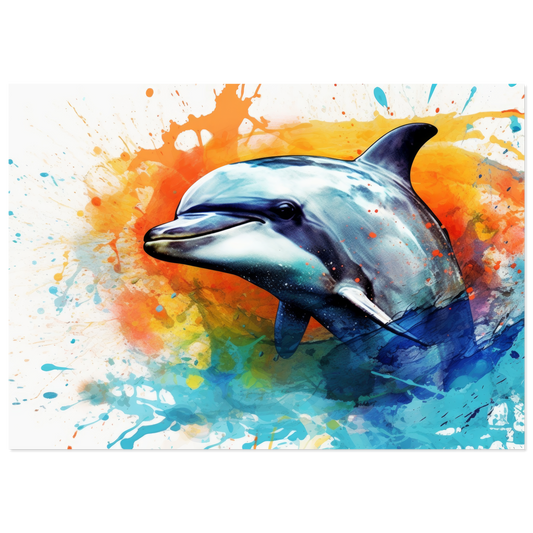 Delphin Delfin Pop-Art (FISH24)