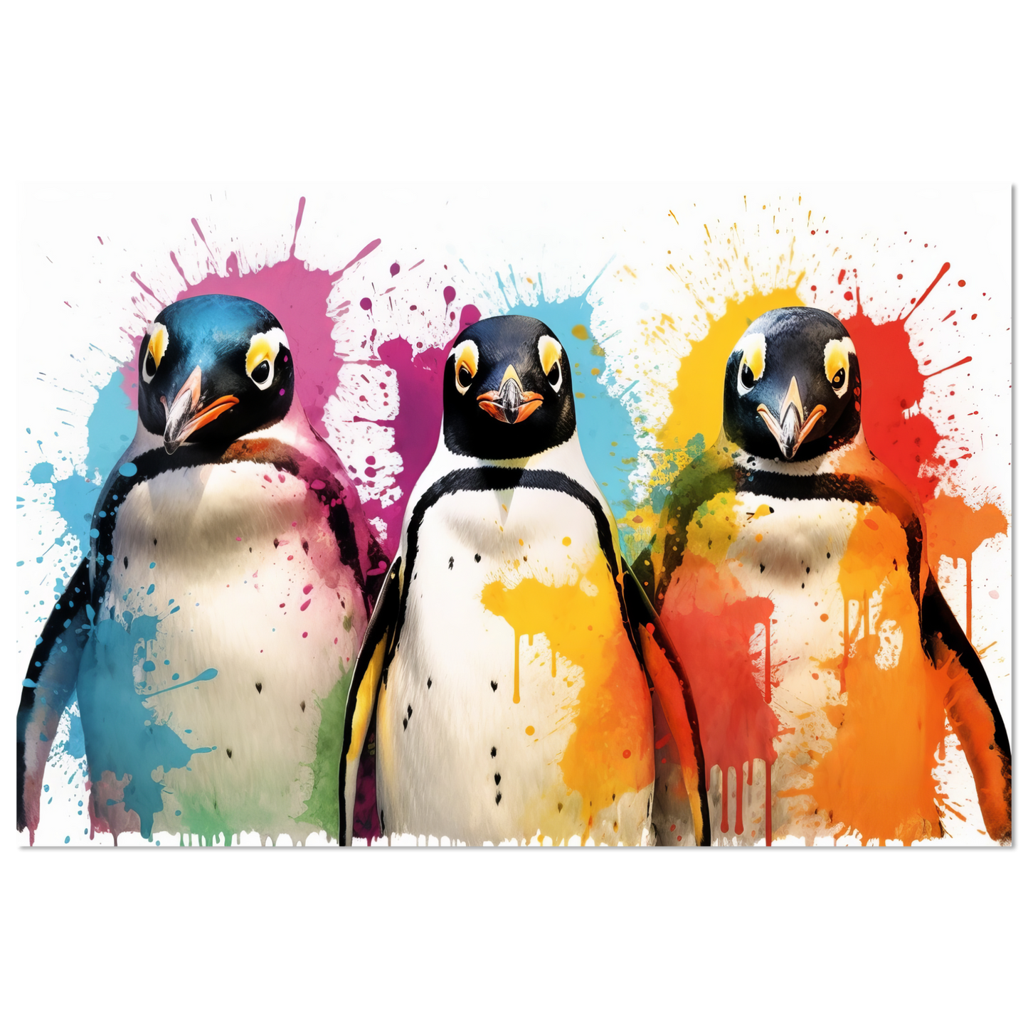 Penguin pop art (FISH26)