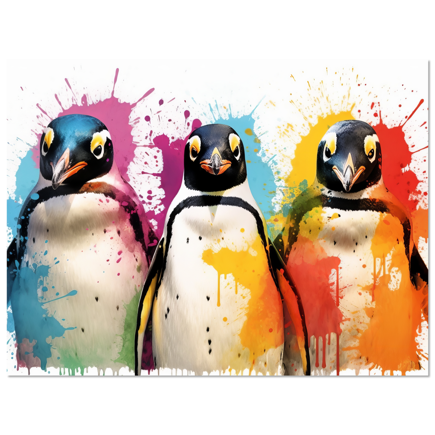 Penguin pop art (FISH26)
