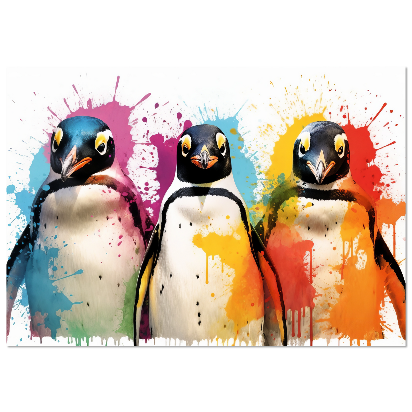 Penguin pop art (FISH26)