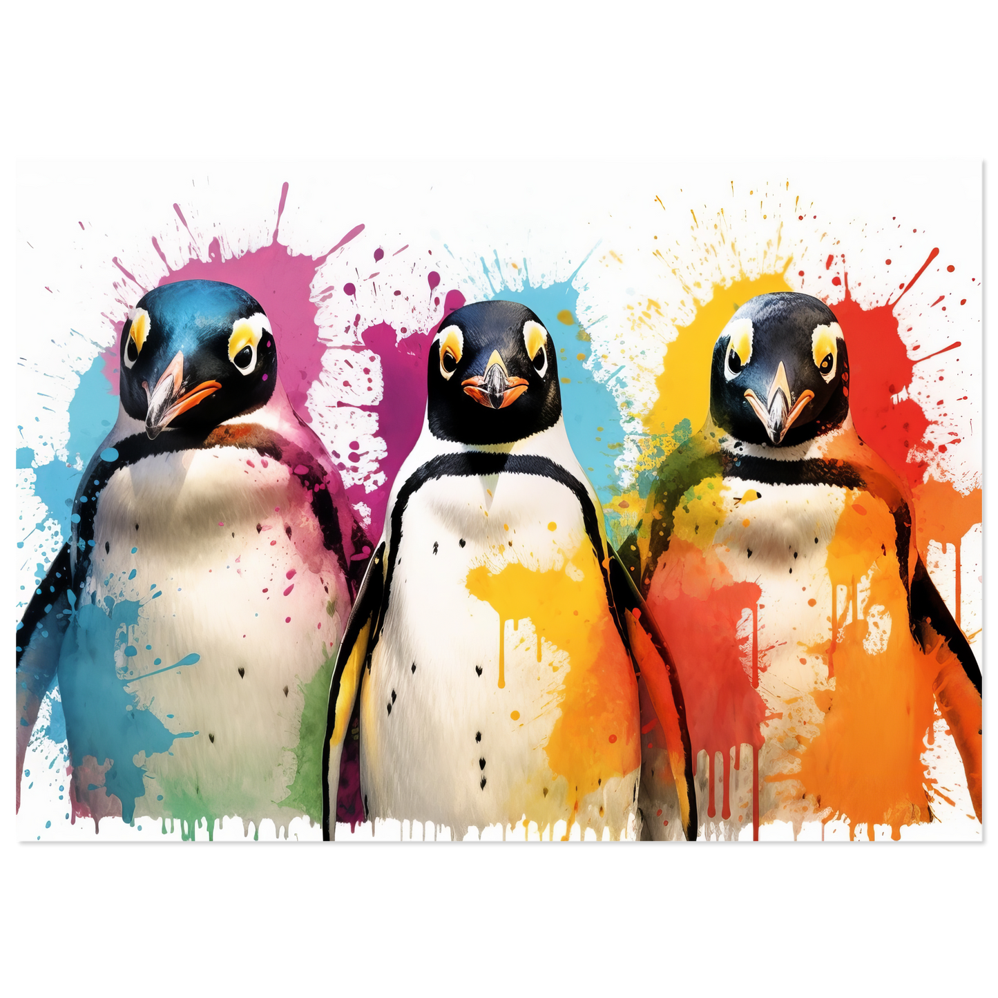 Penguin pop art (FISH26)