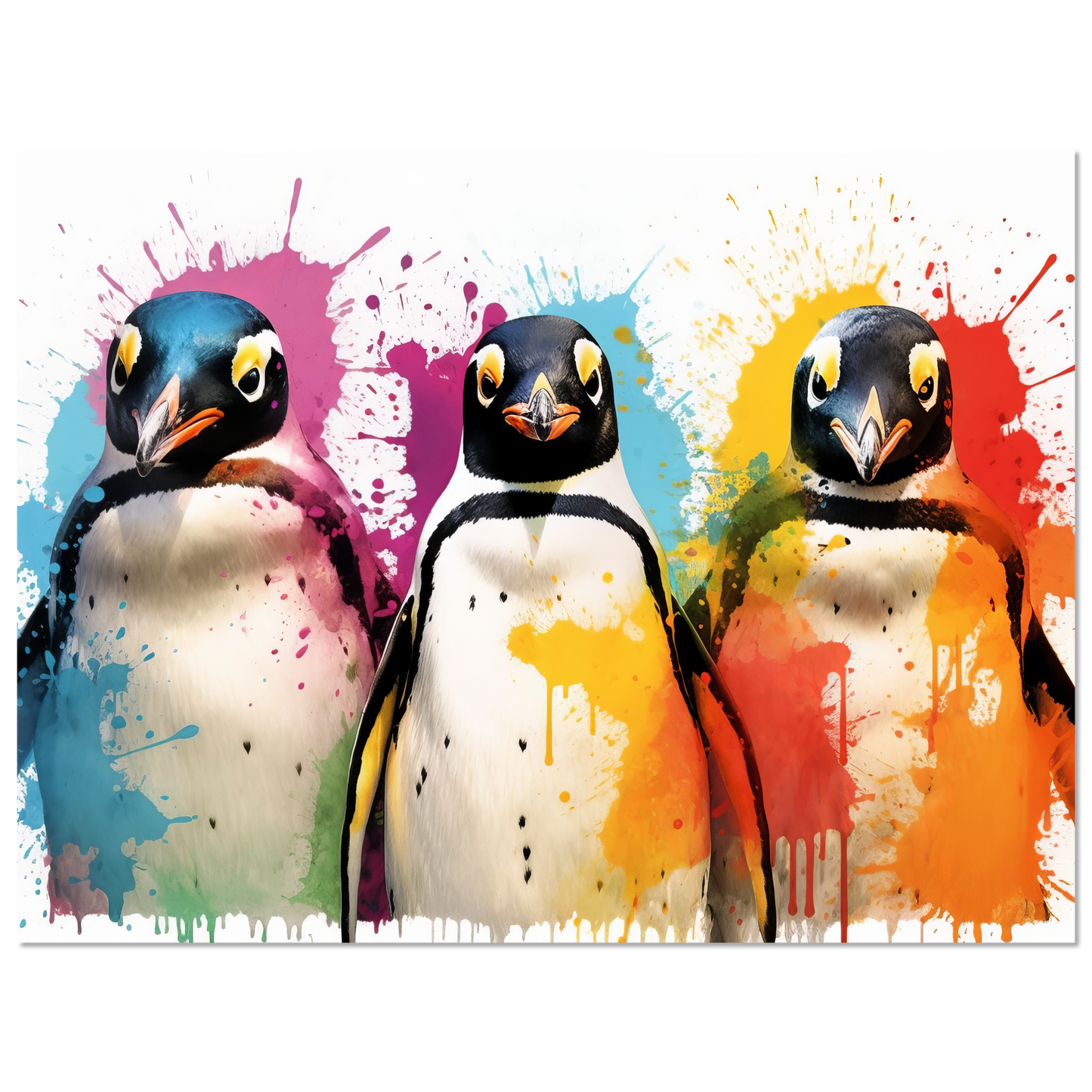 Penguin pop art (FISH26)