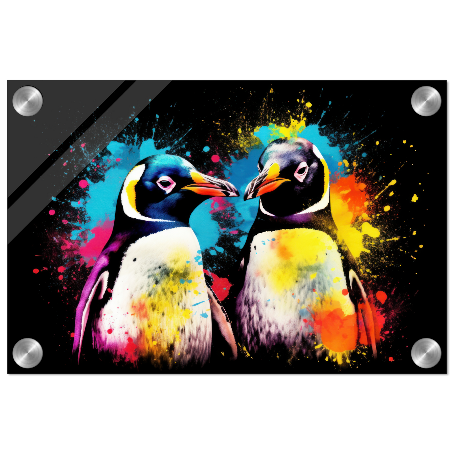 Pinguin Pop-Art (FISH32)
