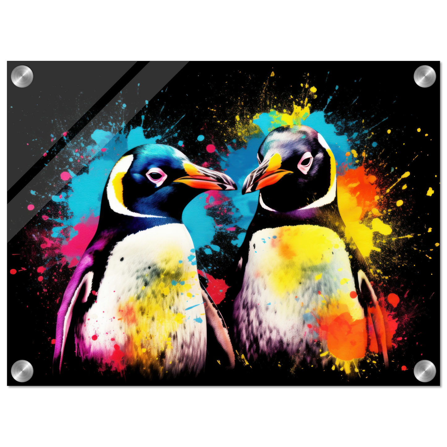Pinguin Pop-Art (FISH32)