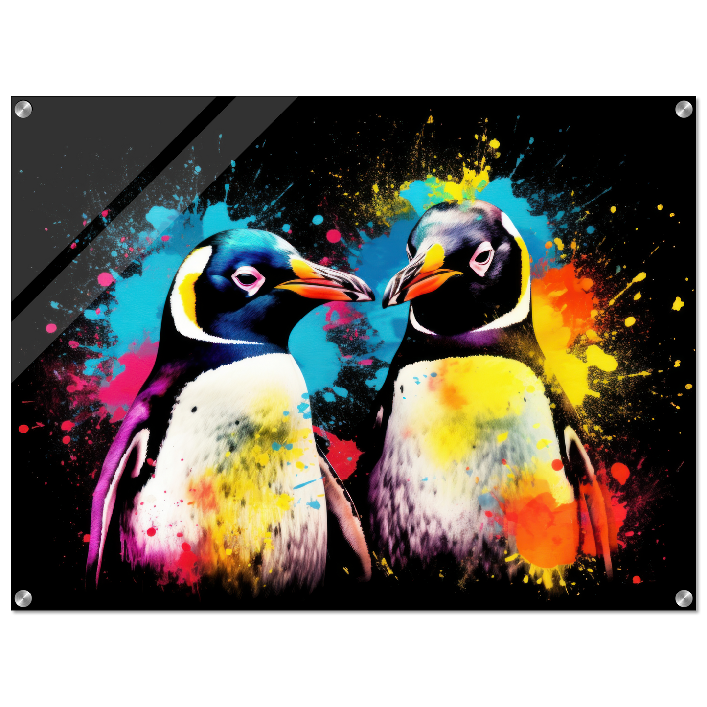 Pinguin Pop-Art (FISH32)