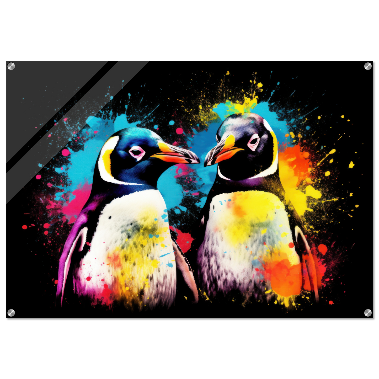 Pinguin Pop-Art (FISH32)