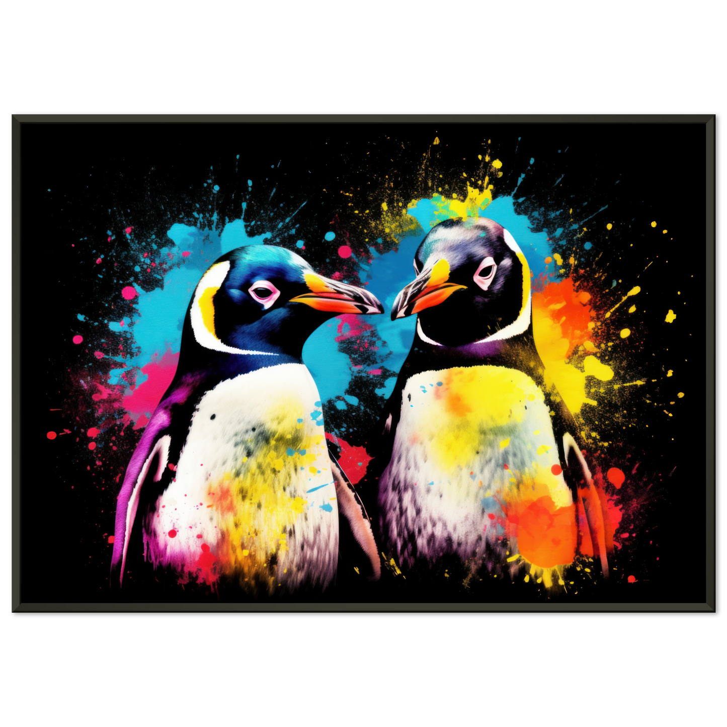 Pinguin Pop-Art (FISH32)