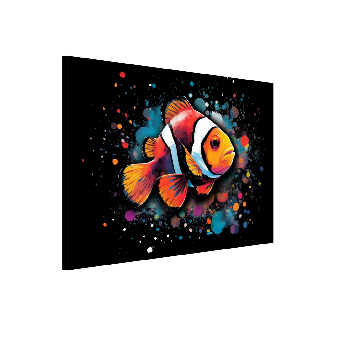 Clown fish clown fish pop art (FISH33)