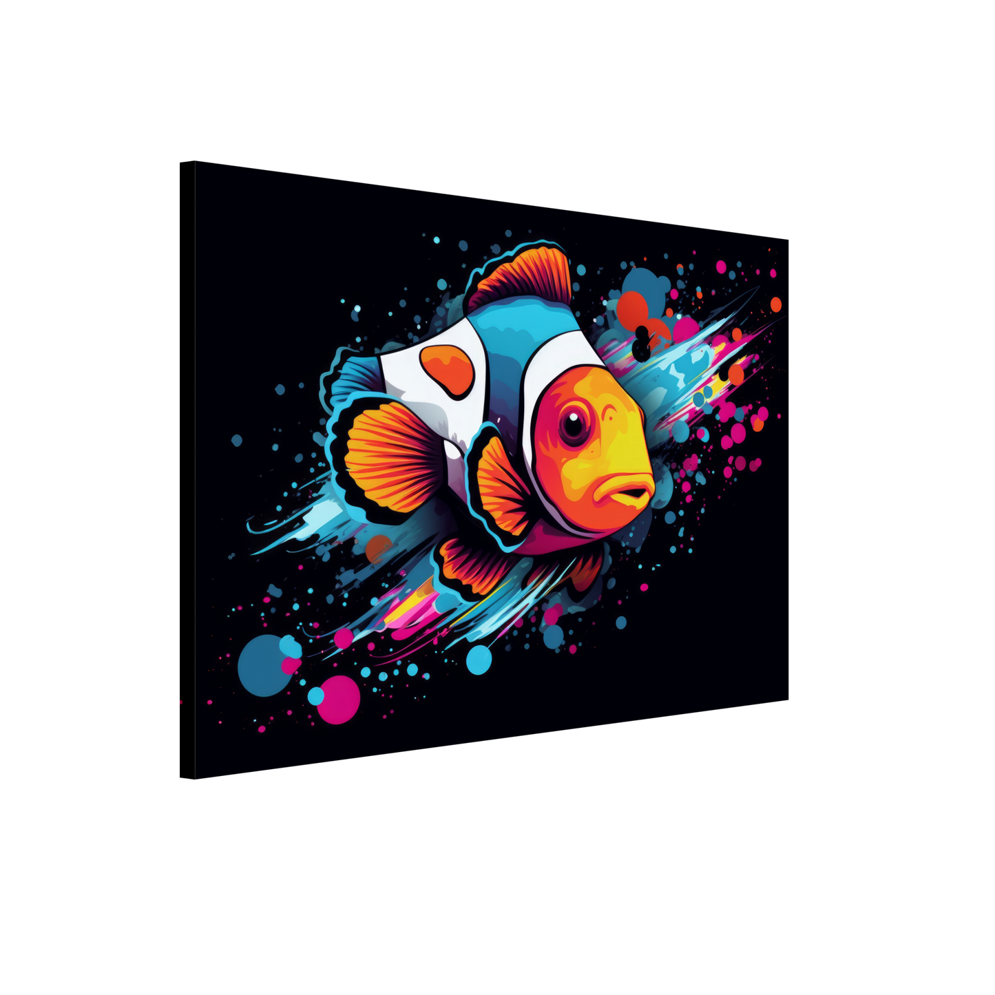 Clown fish clown fish pop art (FISH34)