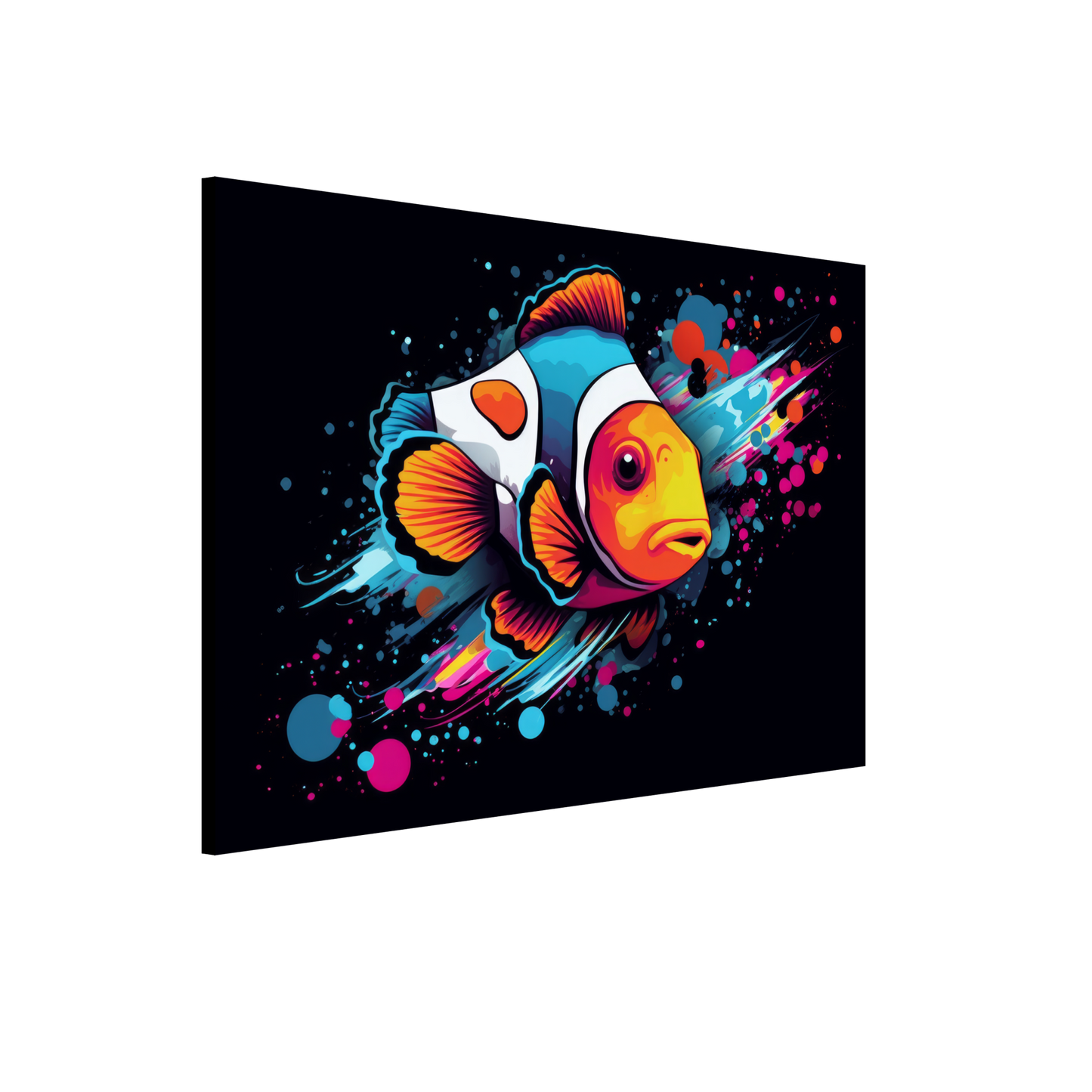 Clown fish clown fish pop art (FISH34)