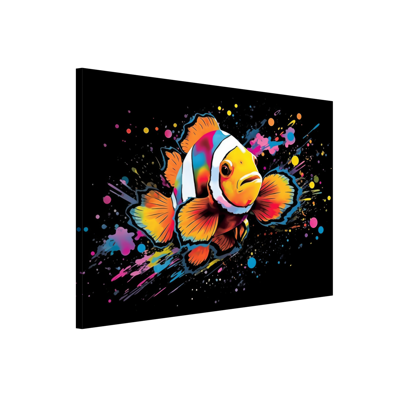 Clown fish clown fish pop art (FISH35)