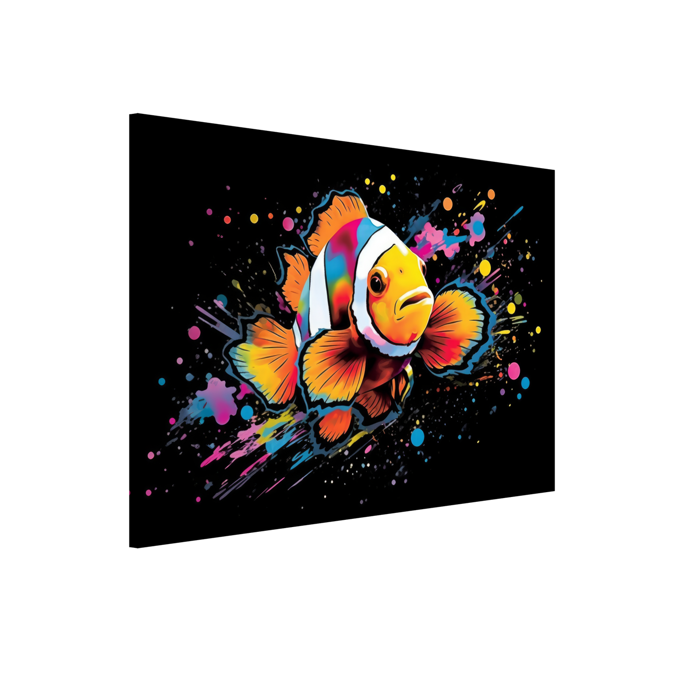 Clown fish clown fish pop art (FISH35)