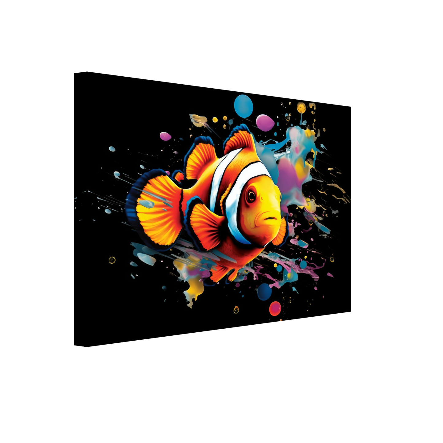 Clown fish clown fish pop art (FISH36)