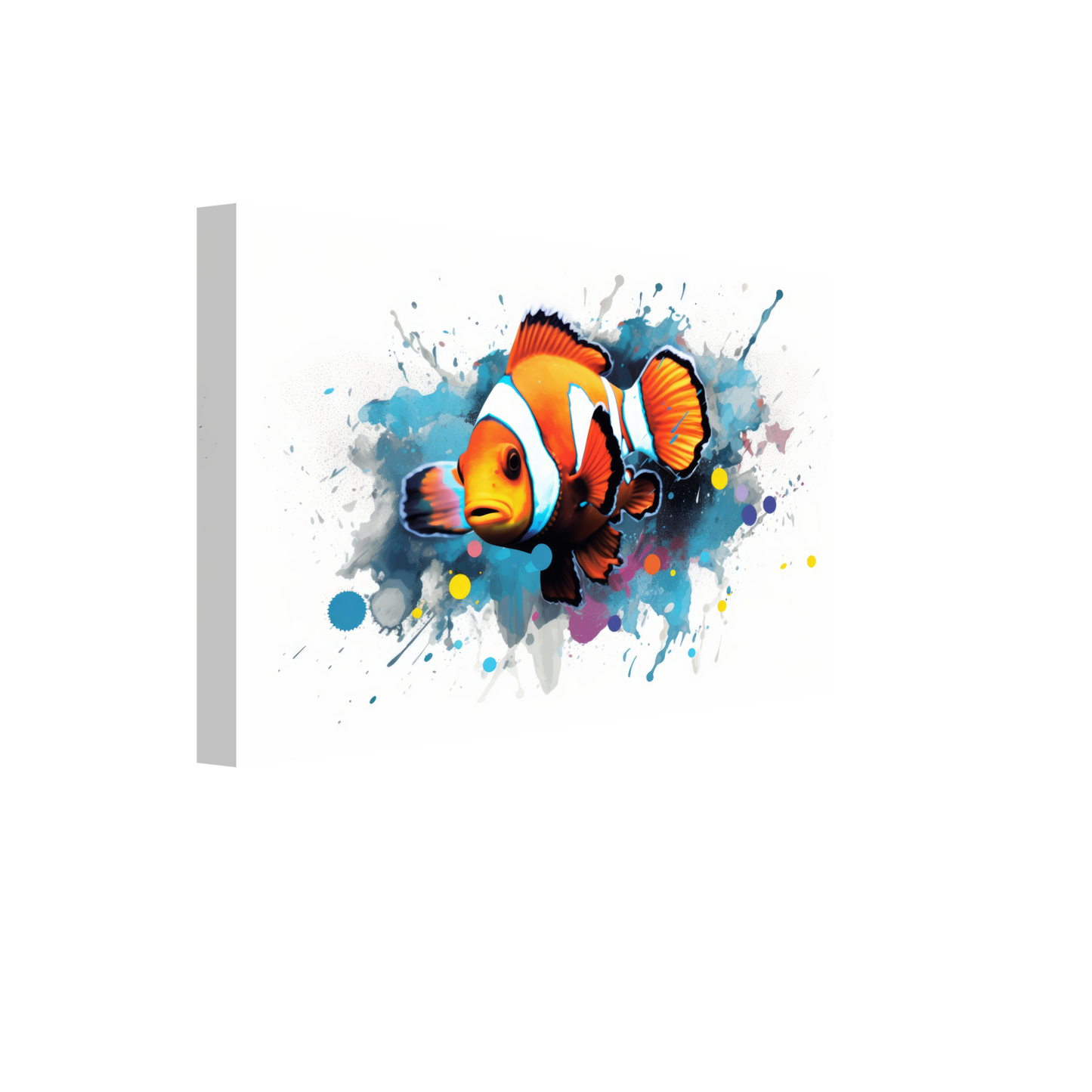 Clown fish clown fish pop art (FISH38)