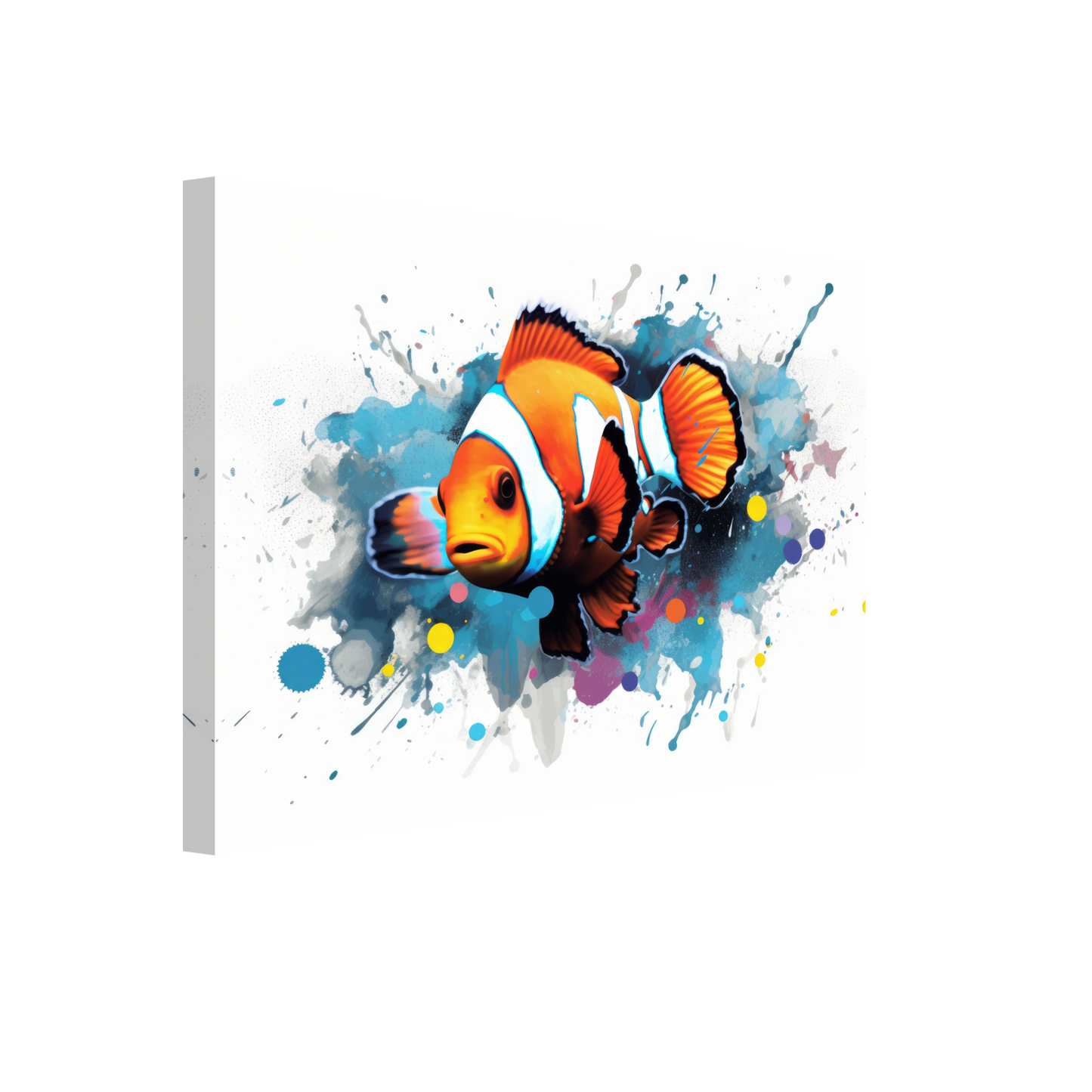 Clown fish clown fish pop art (FISH38)