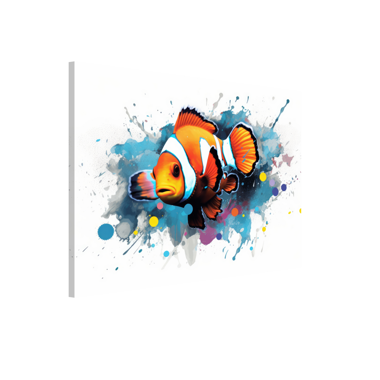 Clown fish clown fish pop art (FISH38)