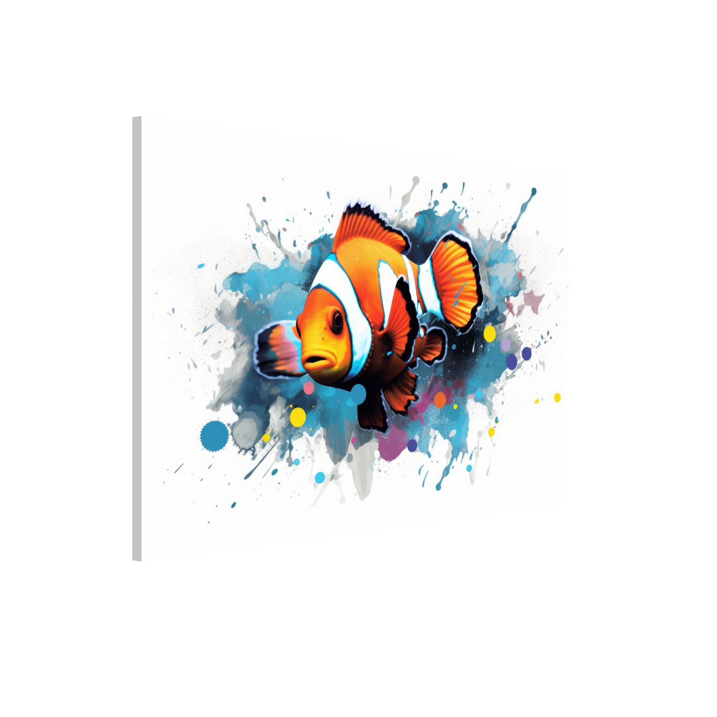 Clown fish clown fish pop art (FISH38)