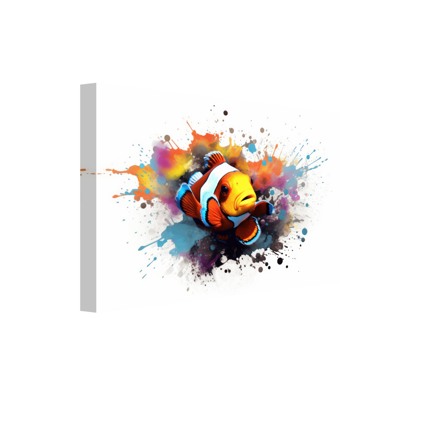 Clown fish clown fish pop art (FISH39)