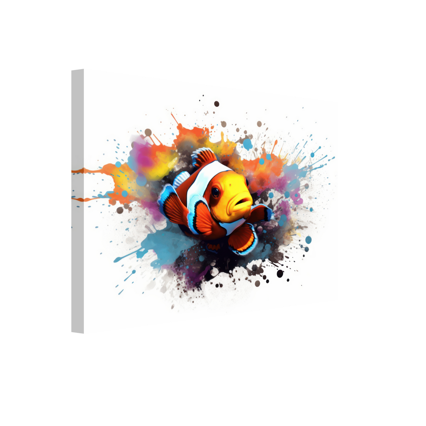 Clown fish clown fish pop art (FISH39)
