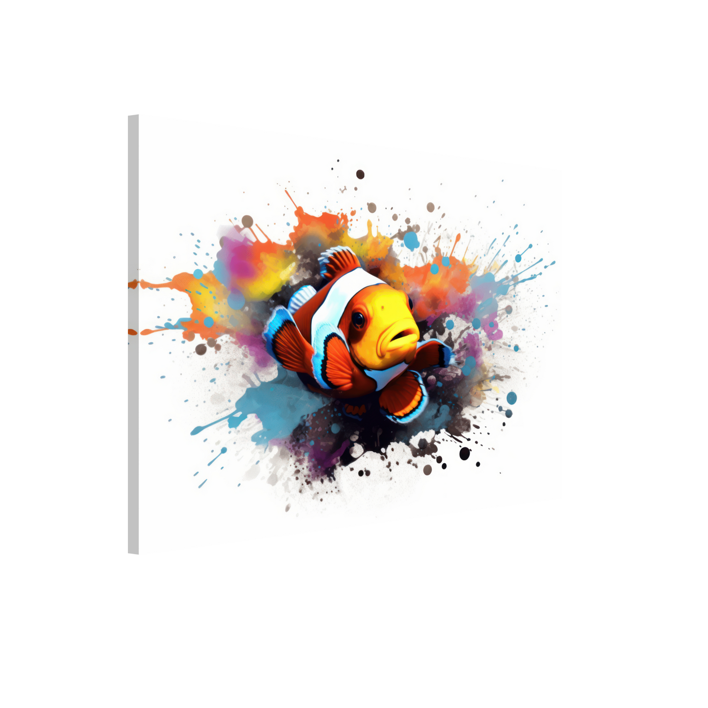 Clown fish clown fish pop art (FISH39)