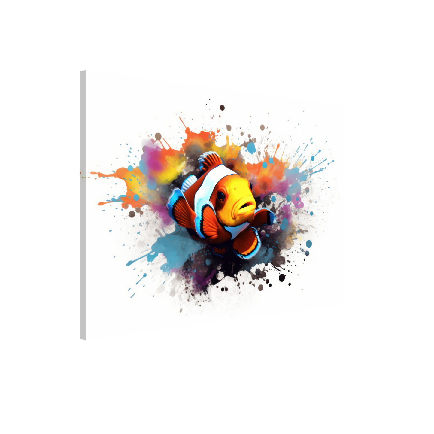 Clown fish clown fish pop art (FISH39)