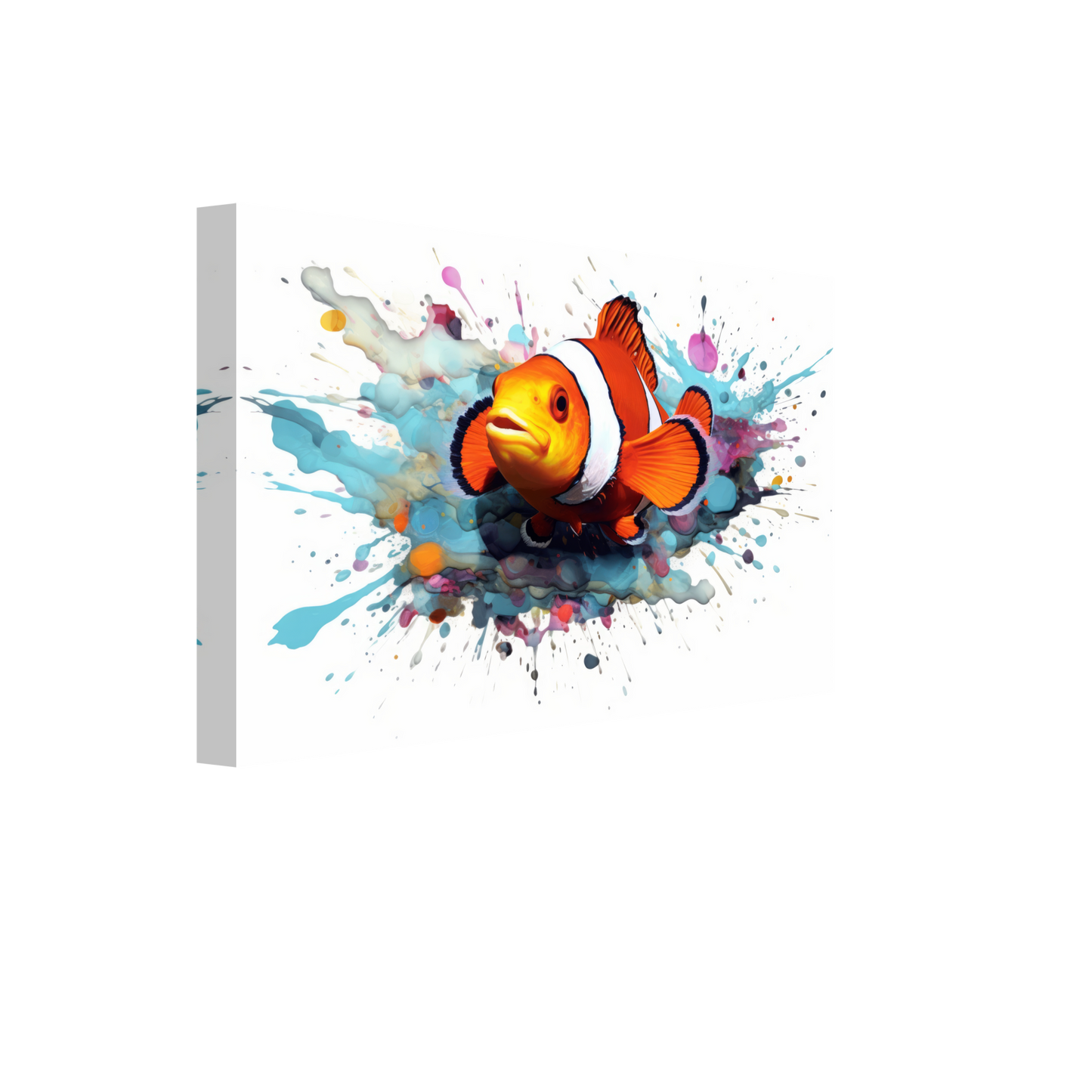 Clown fish clown fish pop art (FISH40)