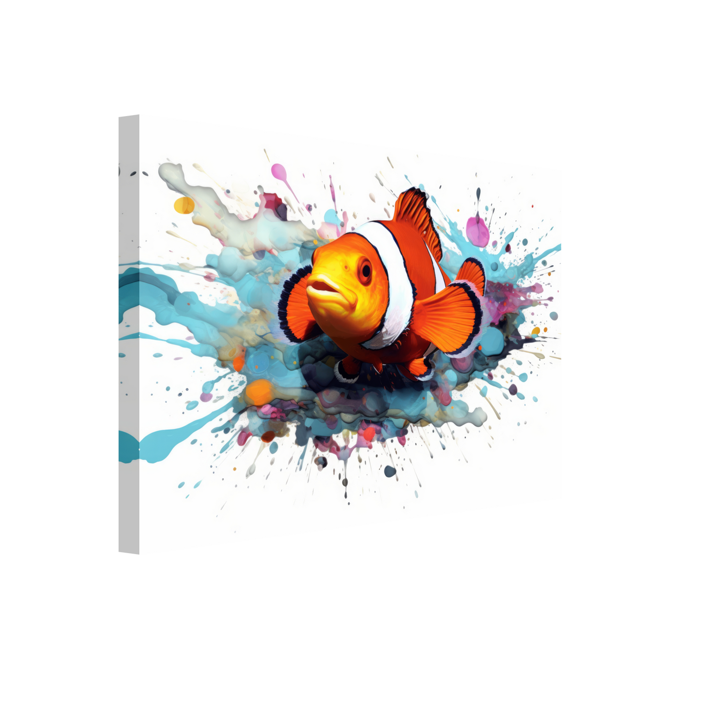 Clown fish clown fish pop art (FISH40)