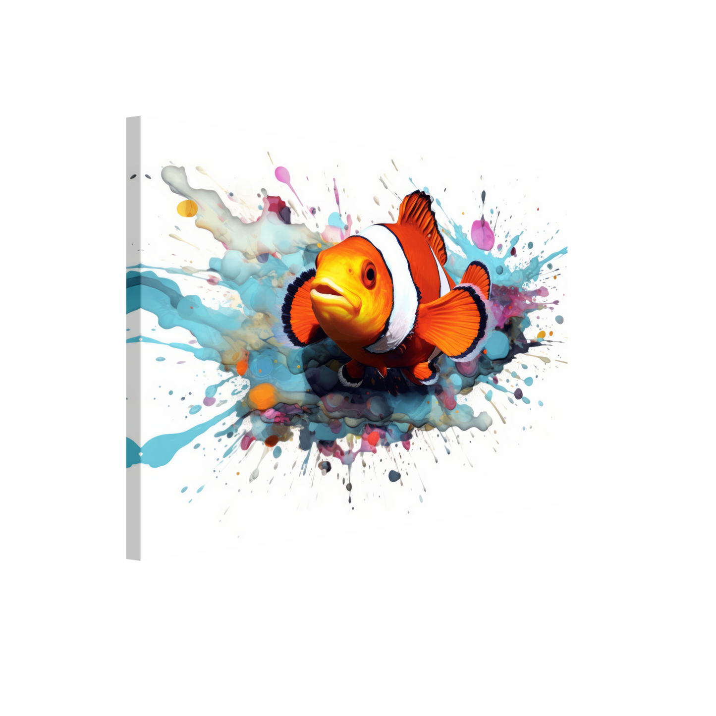 Clown fish clown fish pop art (FISH40)