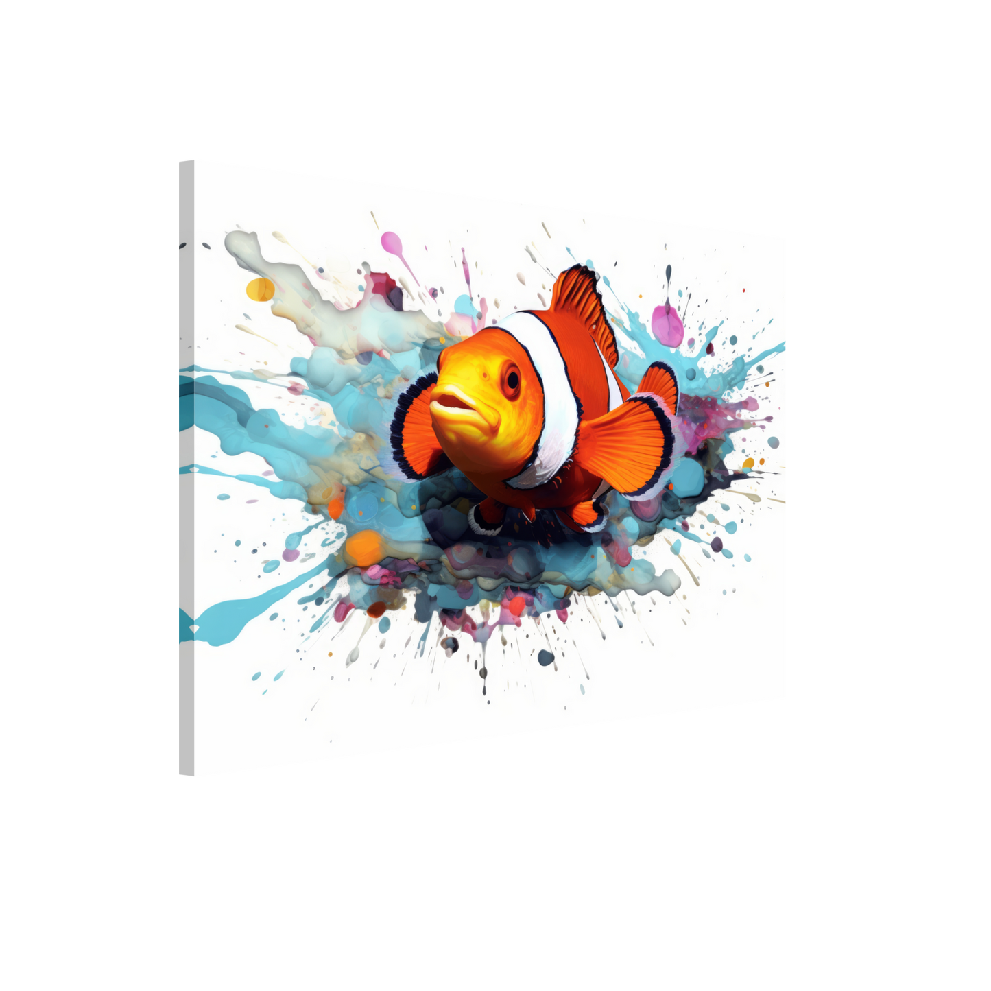 Clown fish clown fish pop art (FISH40)
