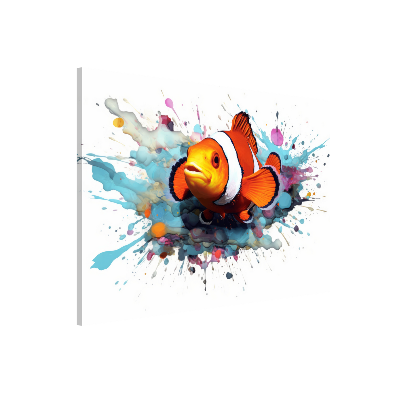 Clown fish clown fish pop art (FISH40)