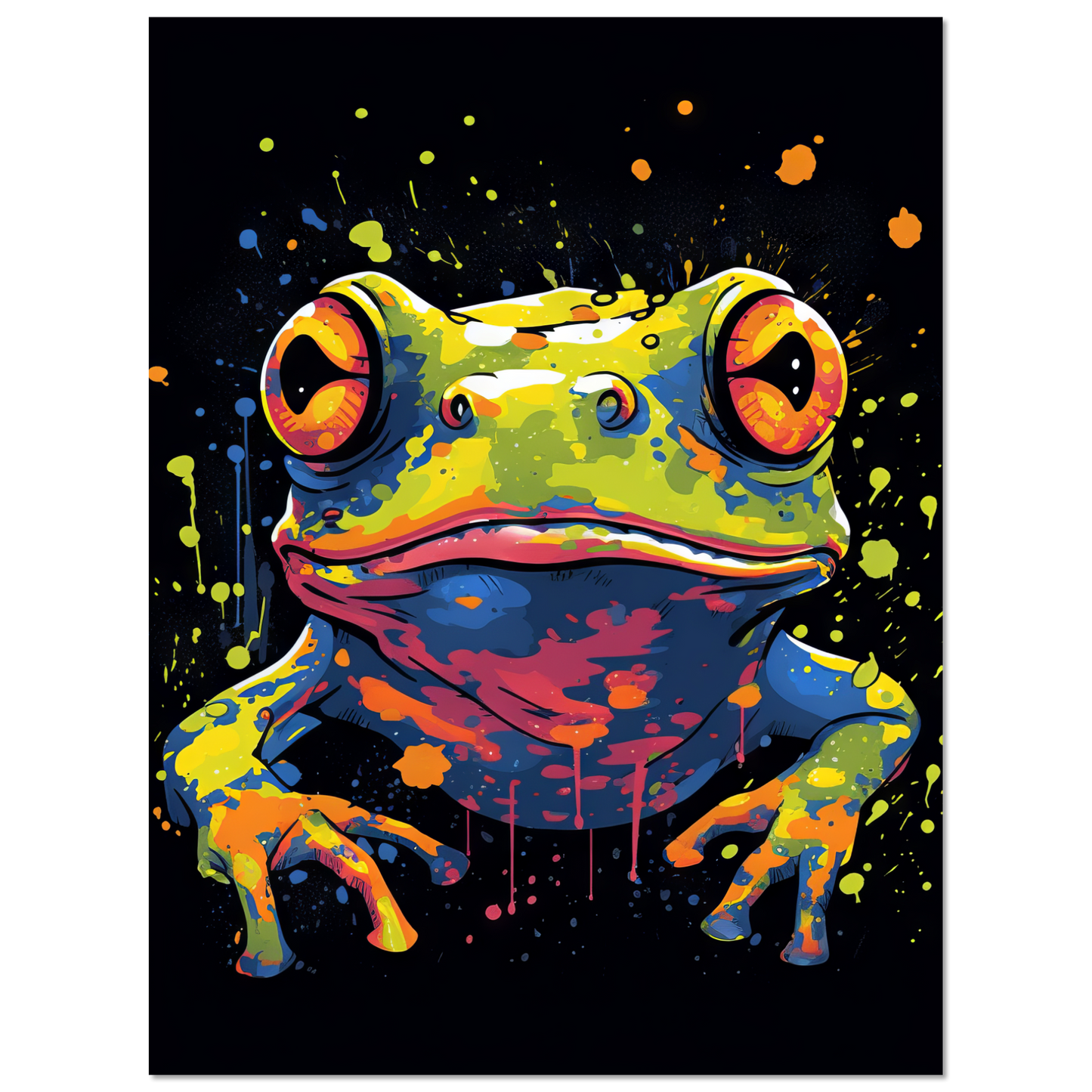 Frosch (Pop-Art) (FROG01)