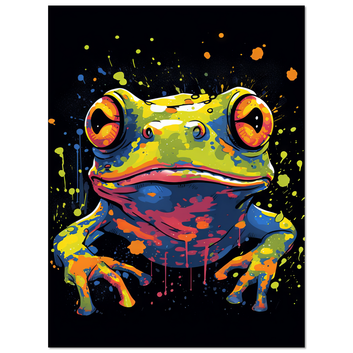 Frosch (Pop-Art) (FROG01)