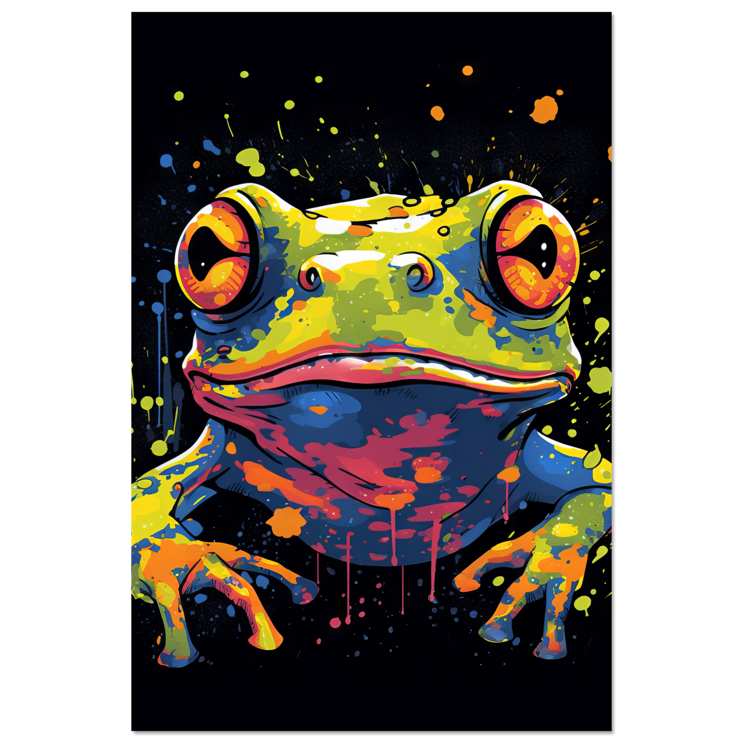 Frosch (Pop-Art) (FROG01)