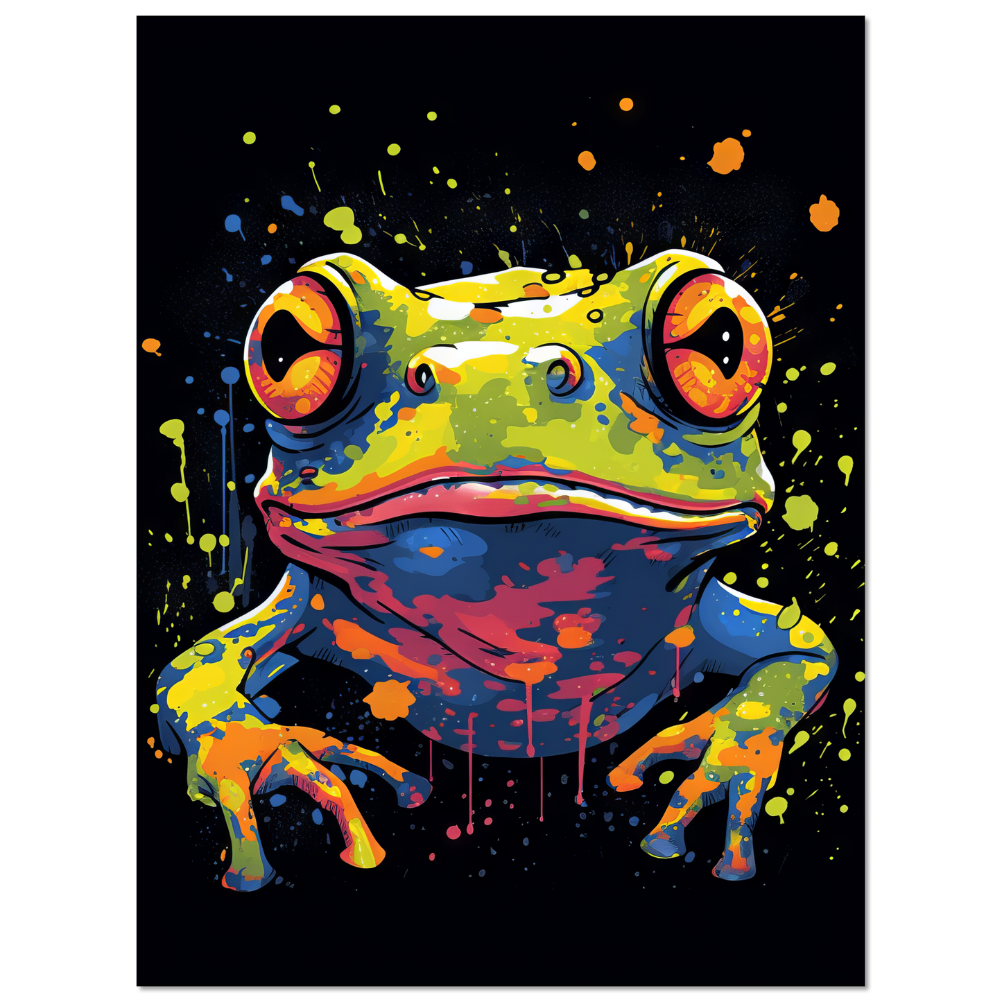 Frosch (Pop-Art) (FROG01)