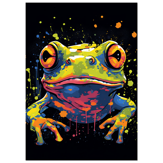 Frog (pop art) (FROG01)