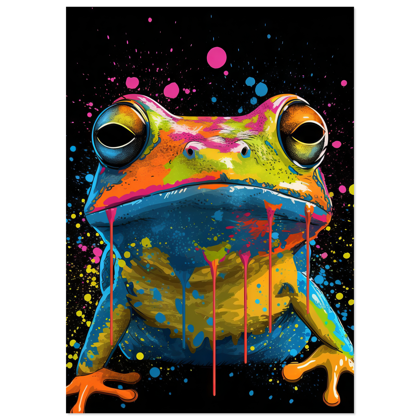 Frosch (Pop-Art) (FROG04)