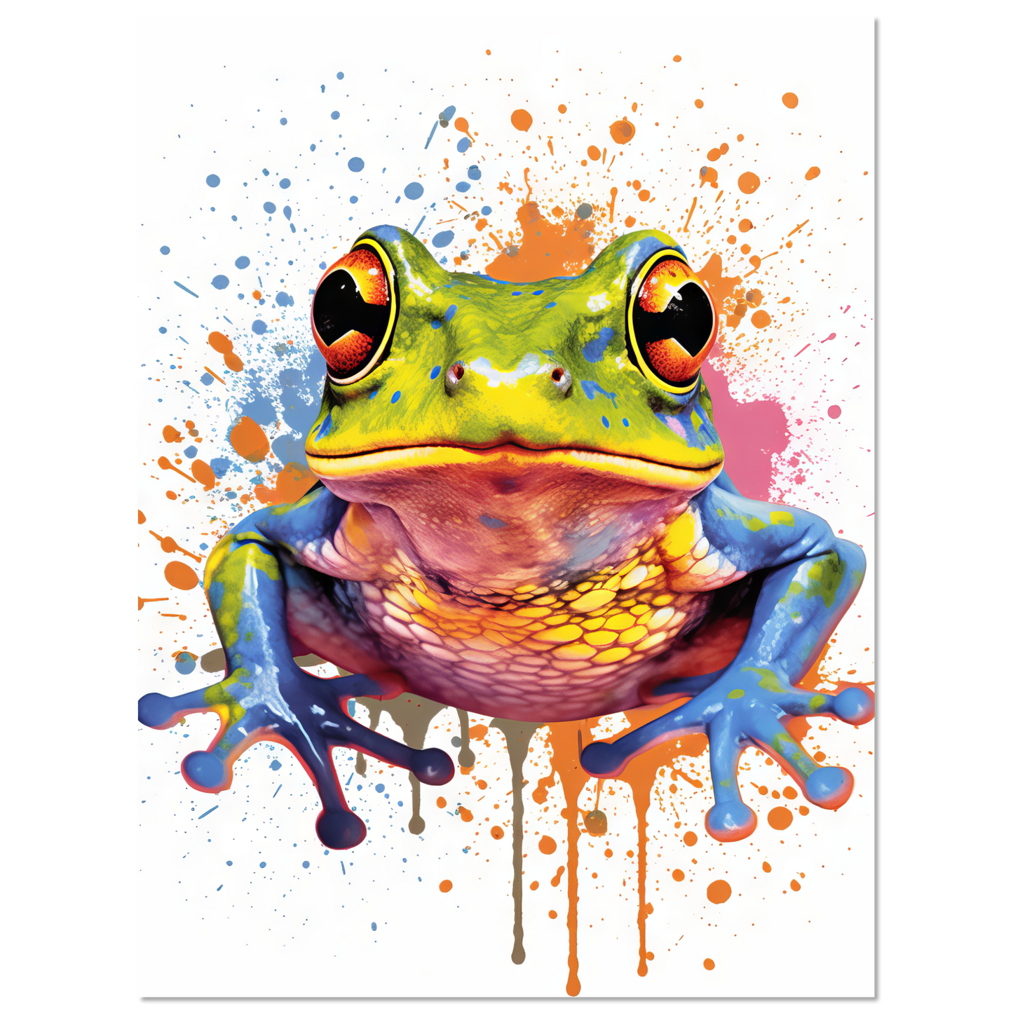Frosch (Pop-Art) (FROG07)