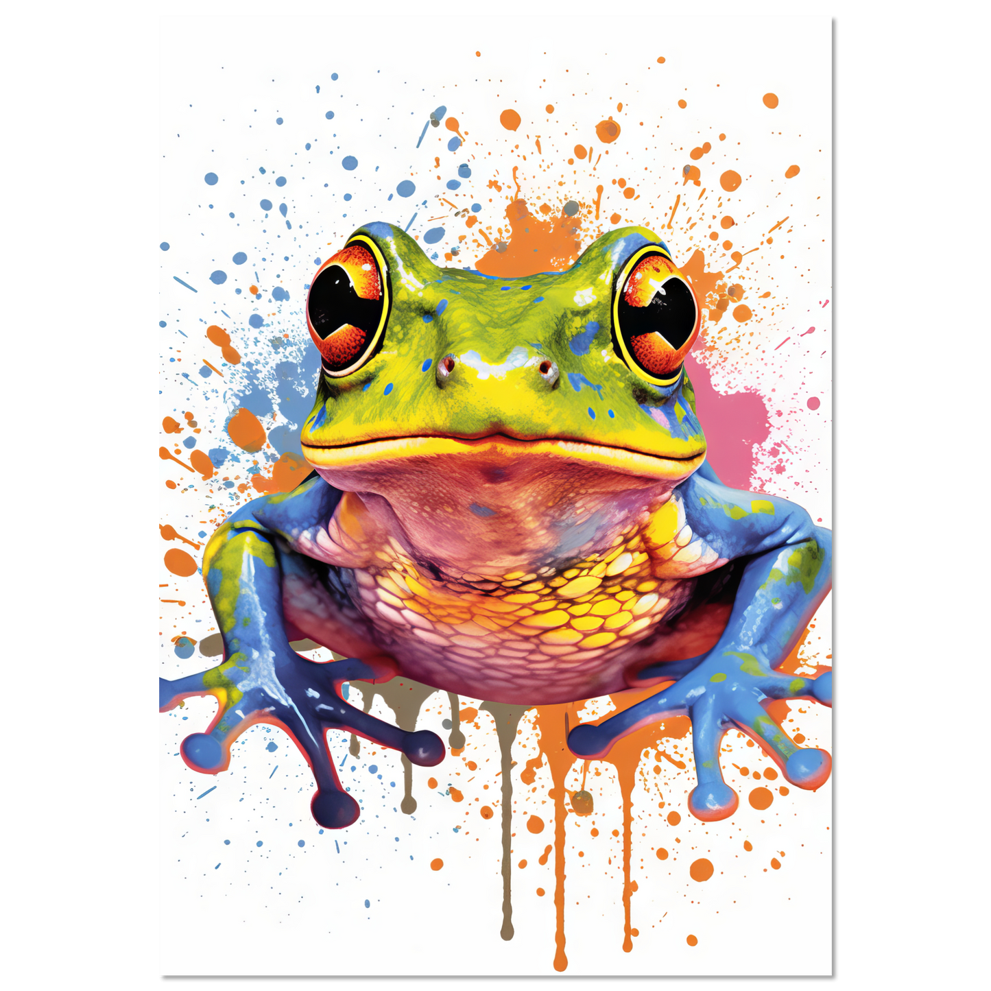 Frosch (Pop-Art) (FROG07)