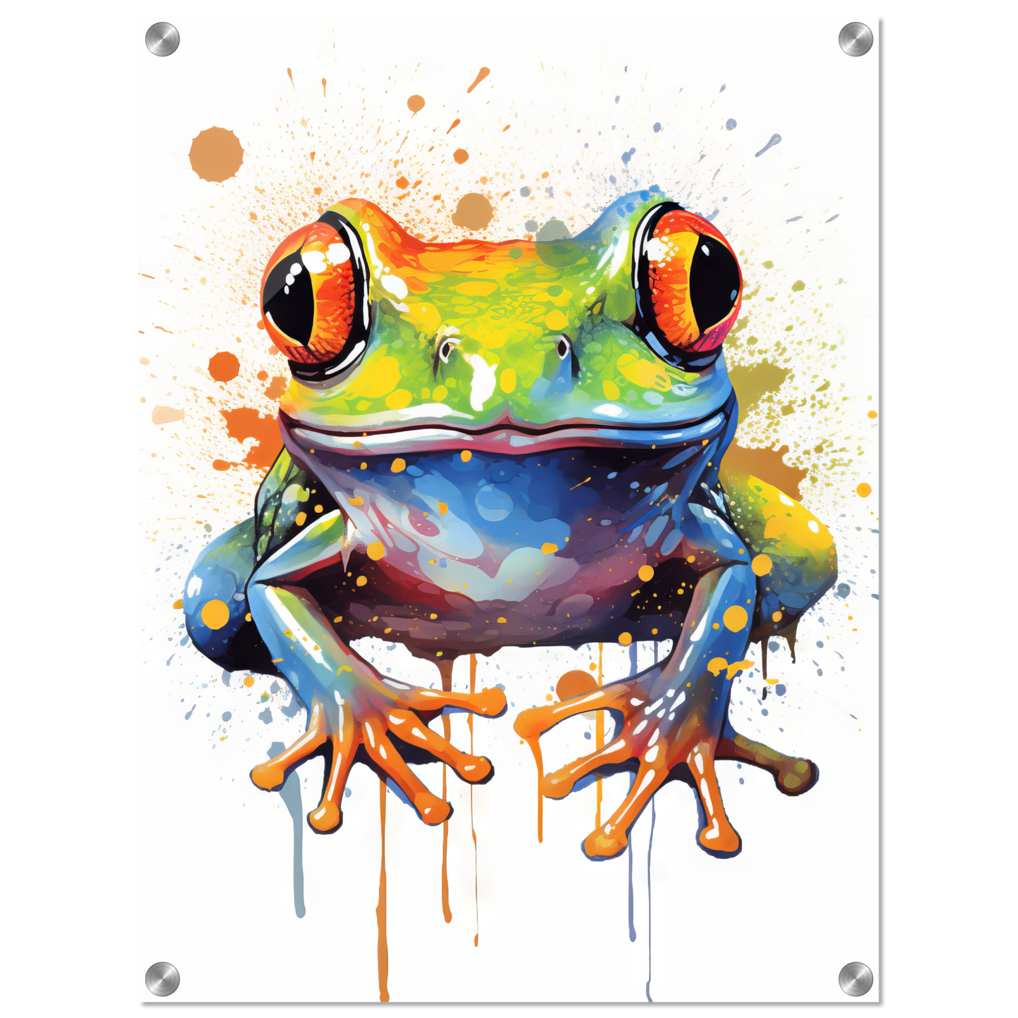 Frosch (Pop-Art) (FROG08)