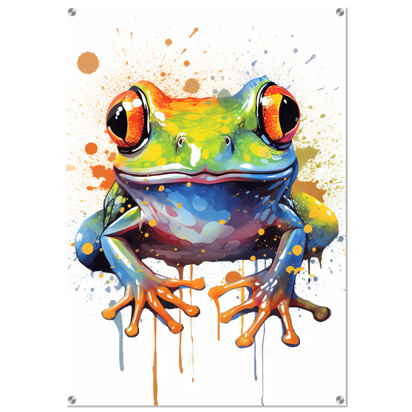 Frosch (Pop-Art) (FROG08)