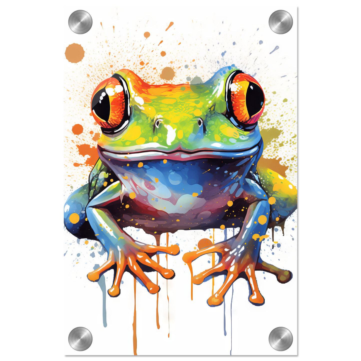 Frosch (Pop-Art) (FROG08)