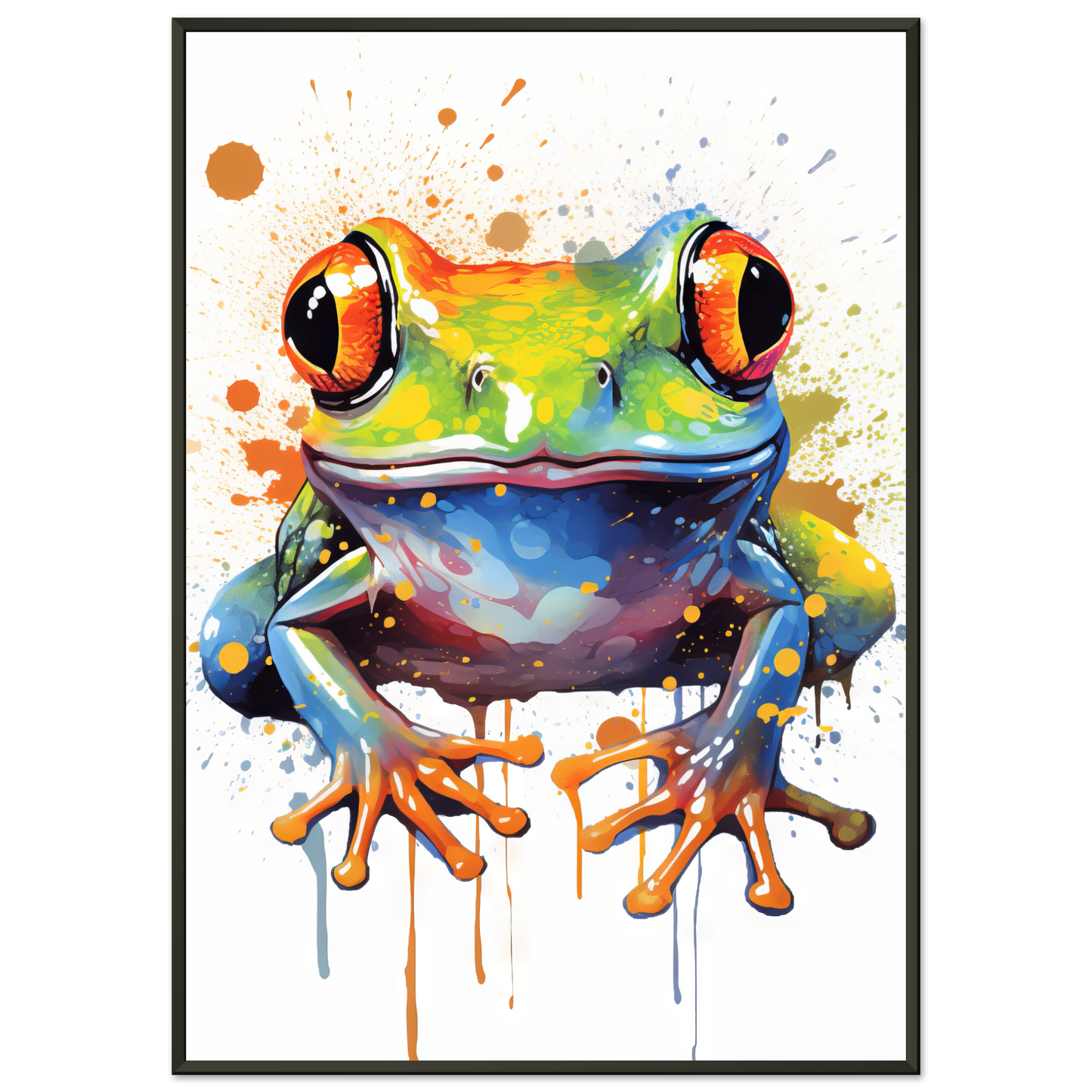 Frosch (Pop-Art) (FROG08)