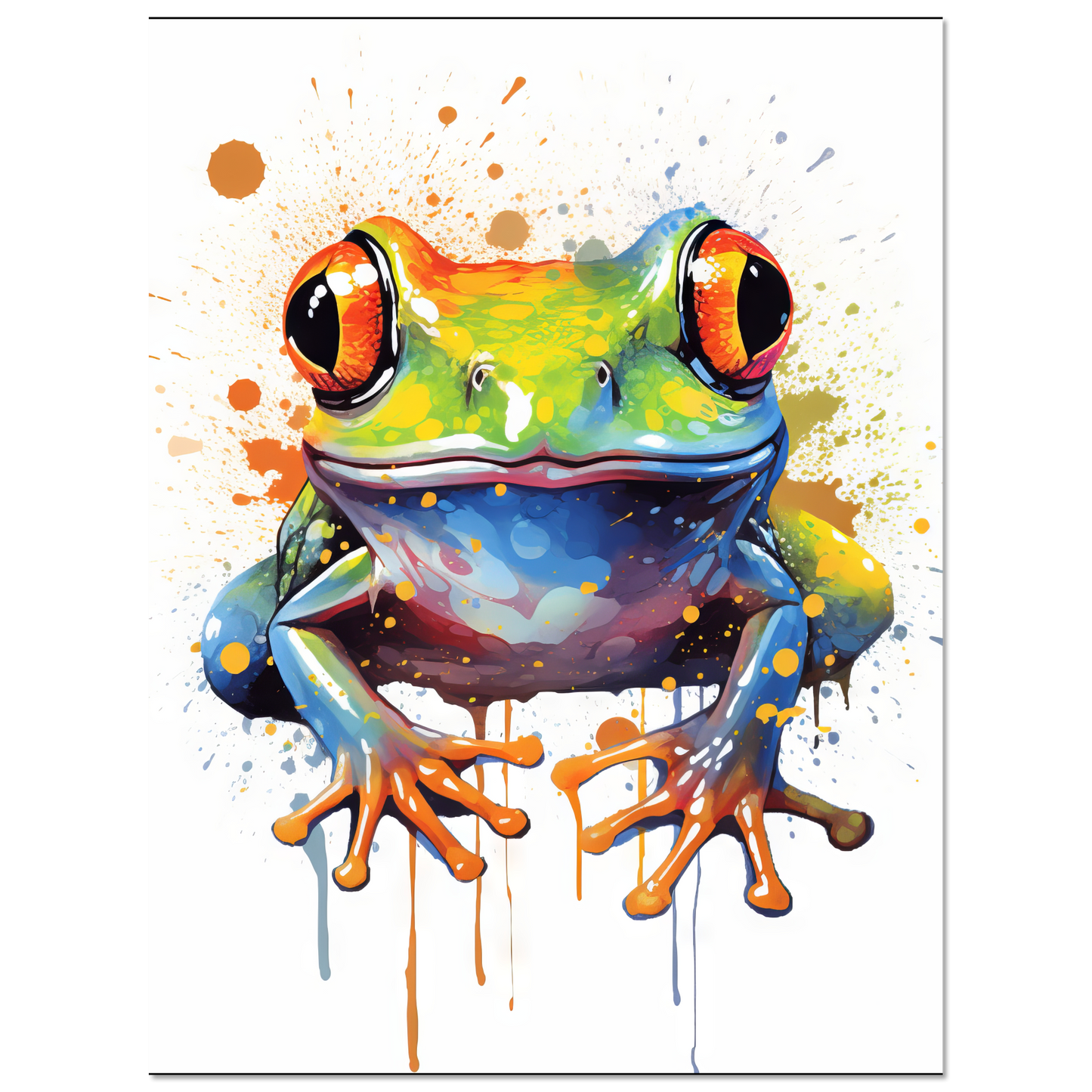 Frosch (Pop-Art) (FROG08)