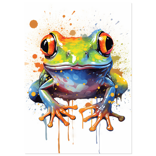 Frog (pop art) (FROG08)
