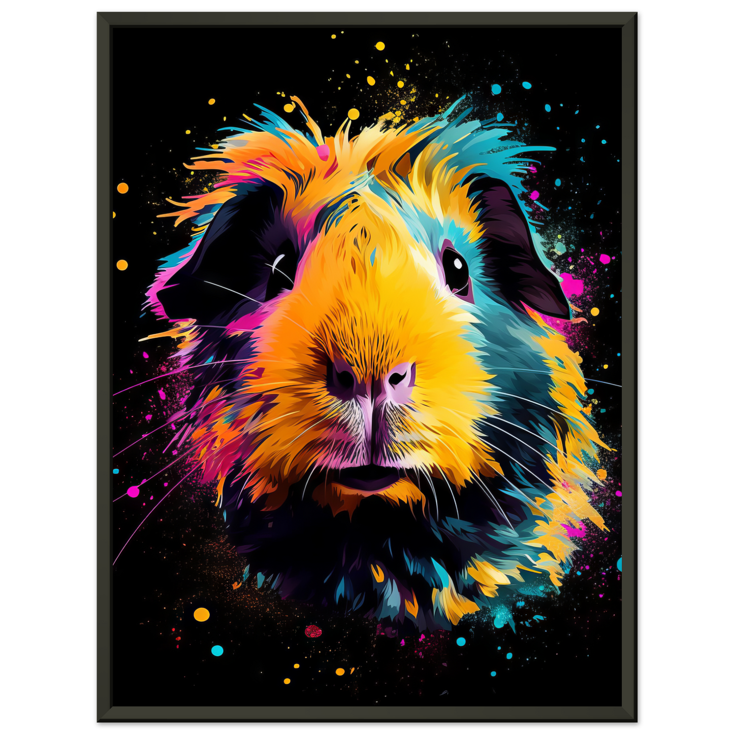 Guinea pig pop art (GUIPIG02)