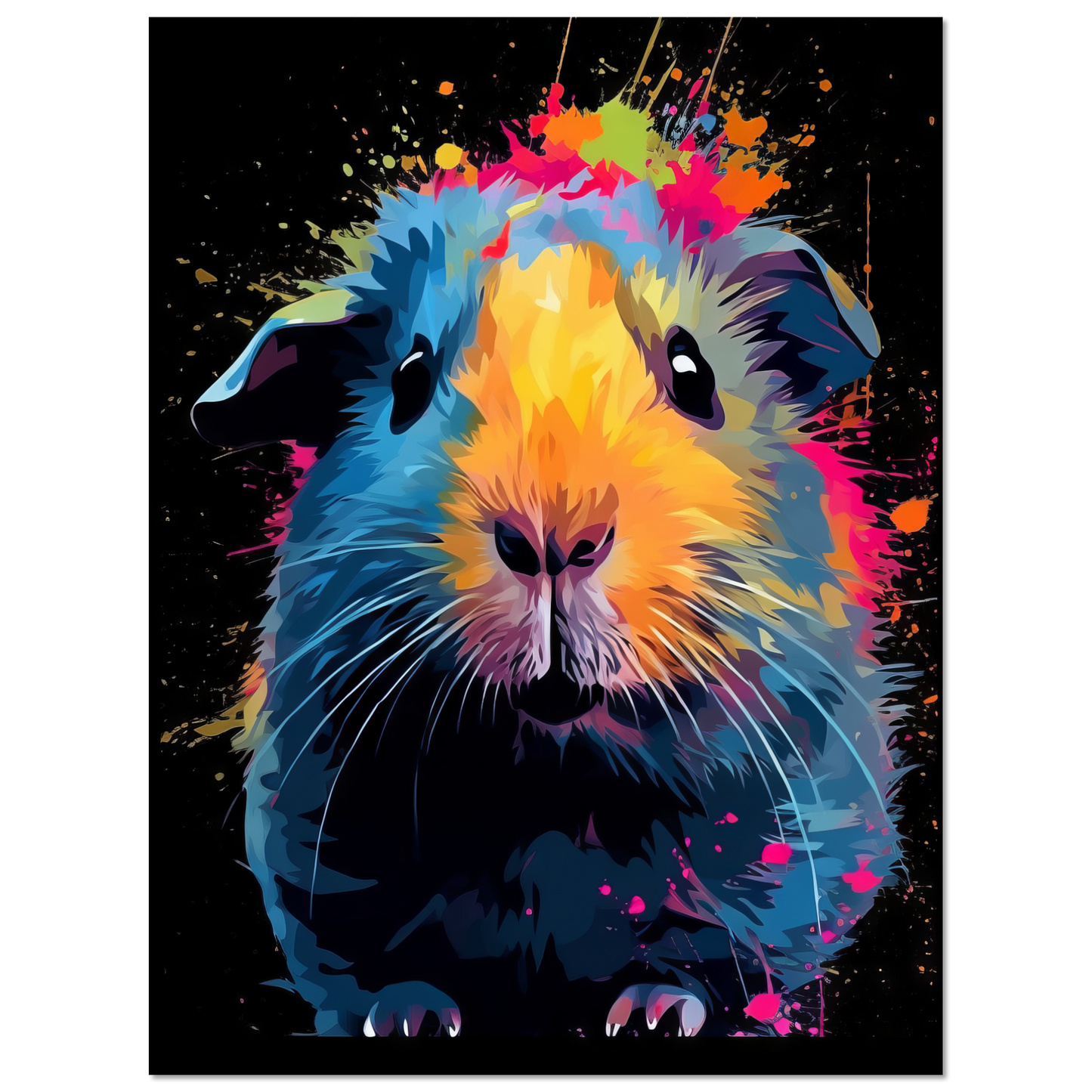 Meerschweinchen Pop-Art (GUIPIG04)