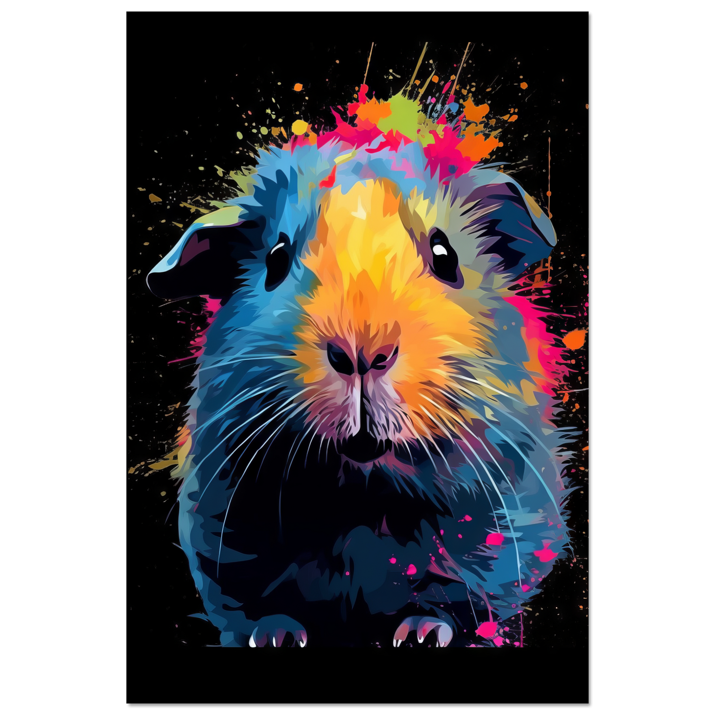 Meerschweinchen Pop-Art (GUIPIG04)